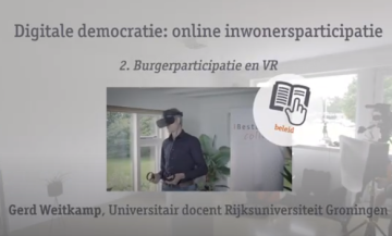 iBestuur College ‘Online inwonersparticipatie met de Omgevingswet’