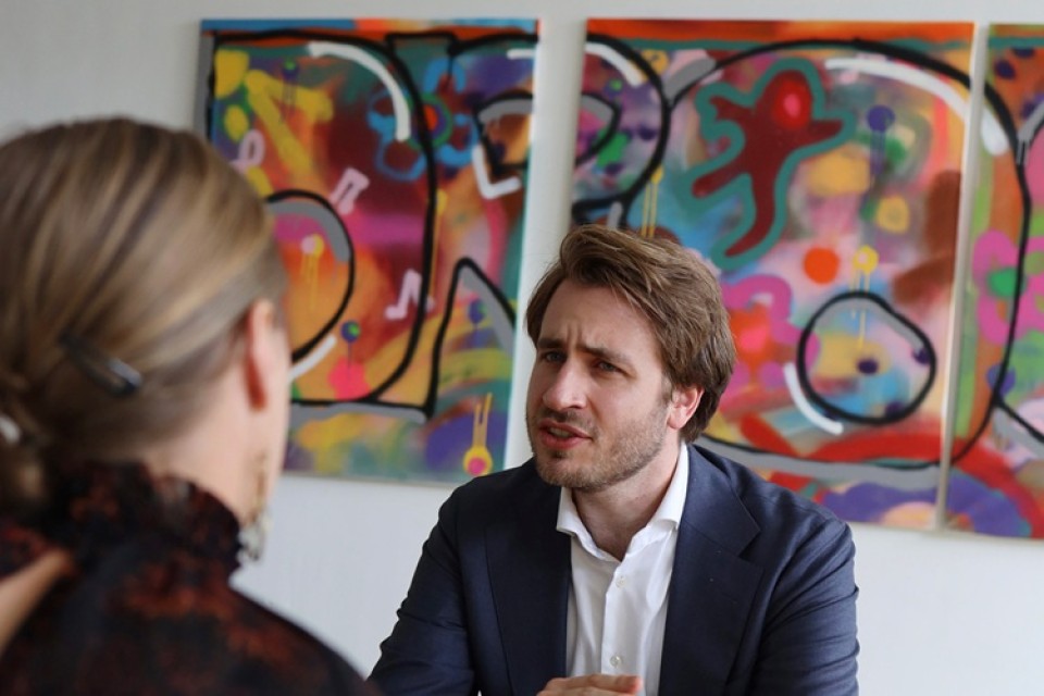  Feliene Hermans in gesprek met Jesse Six Dijkstra