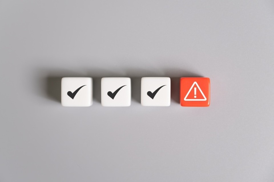 Close,Up,At,The,Red,Cube,To,Identify,Red,Danger