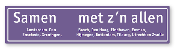 Samen met zijn allen