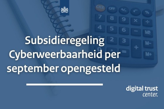 Subsidieregeling Cyberweerbaarheid in september weer van start