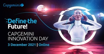 Capgemini Innovation Day 03-12-2021: Define the future