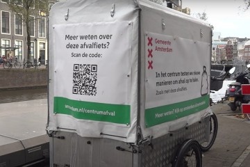 Amsterdam lanceert app voor 'on demand' afvalophaaldienst