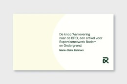 Marie-Claire Eichhorn over de knop ‘Aanlevering naar de BRO’