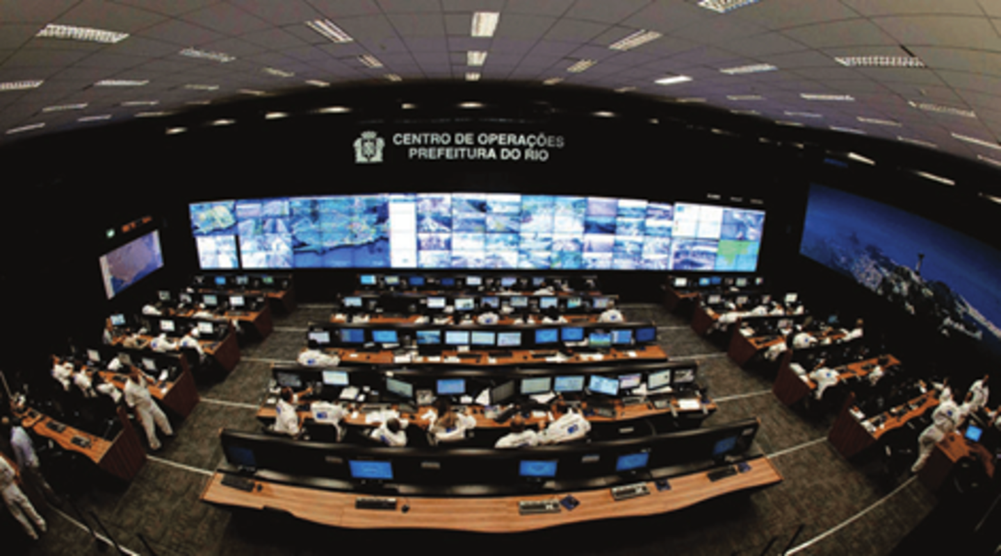 24/7 controlecentrum van Rio de Janeiro