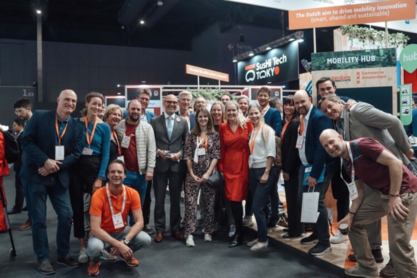 Nederlandse delegatie op de Smart City Expo World Congress 2023