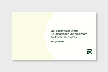 Van papier naar pixels