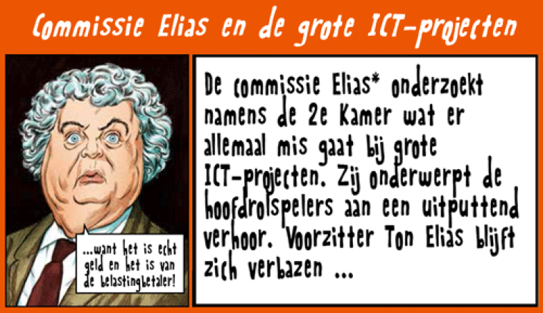 Commissie Elias en de grote ICT-projecten