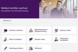 Leerhuis informatiehuishouding lanceert 'Mijn Leerhuis'