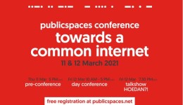 Conferentie: Hoe komen we tot een publieke ruimte op het internet?