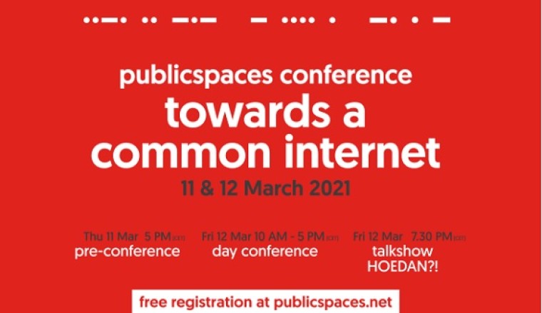 Conferentie: Hoe komen we tot een publieke ruimte op het internet?