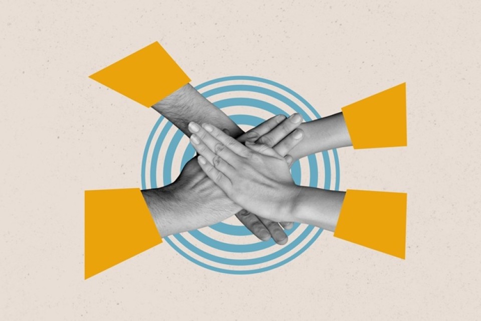 Creative,Image,Collage,Human,Hands,Collaboration,Unity,Support,Each,Other