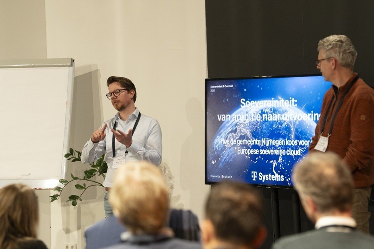 Nyree Glaap en Bram Withaar 