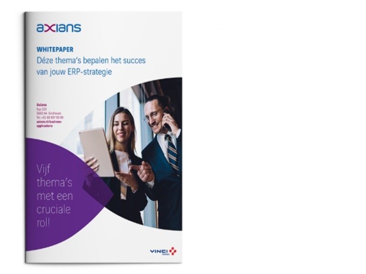 Déze vijf thema’s bepalen het succes van jouw ERP-strategie