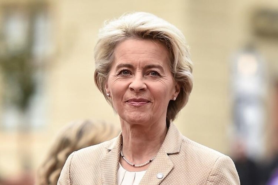 Portret van Ursula von der Leyen