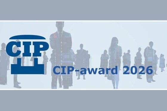 Drie genomineerden voor de CIP-award 2026