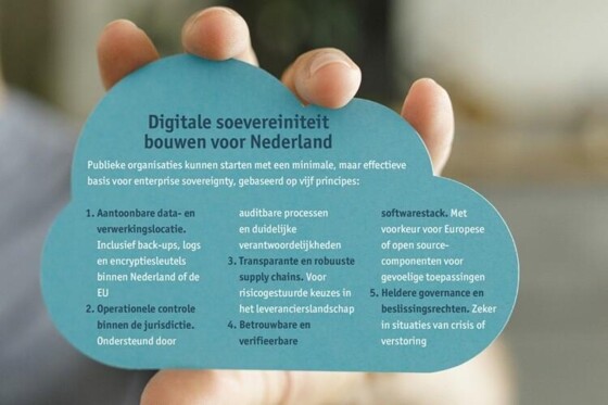 Waarom de Nederlandse publieke sector cloudinfrastructuur met soevereiniteit nodig heeft