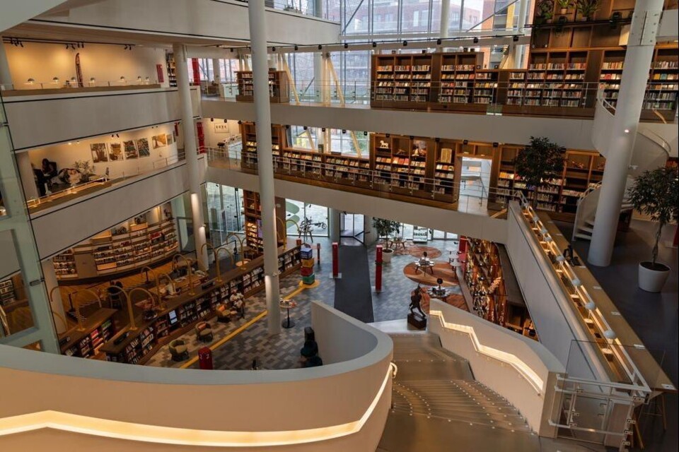 Interieur van het gemeentehuis van Nieuwegein