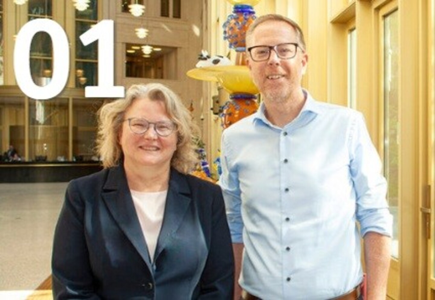 Paulien van der Hoeven en Leo Peereboom.
