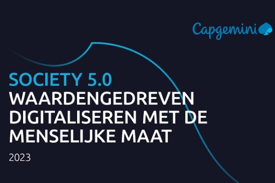 Capgemini publiceert nieuw rapport Society 5.0