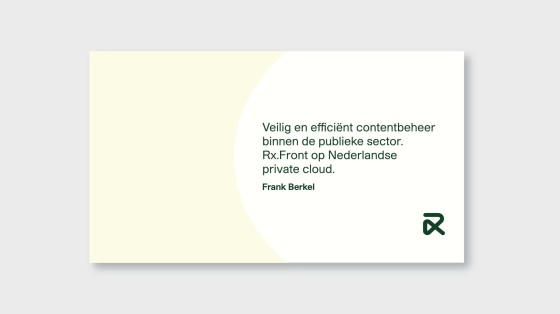 Rx.Front migreert naar 100% Nederlandse private cloud