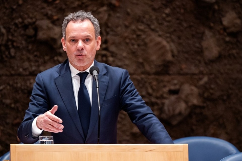 Caspar Veldkamp in de Tweede Kamer